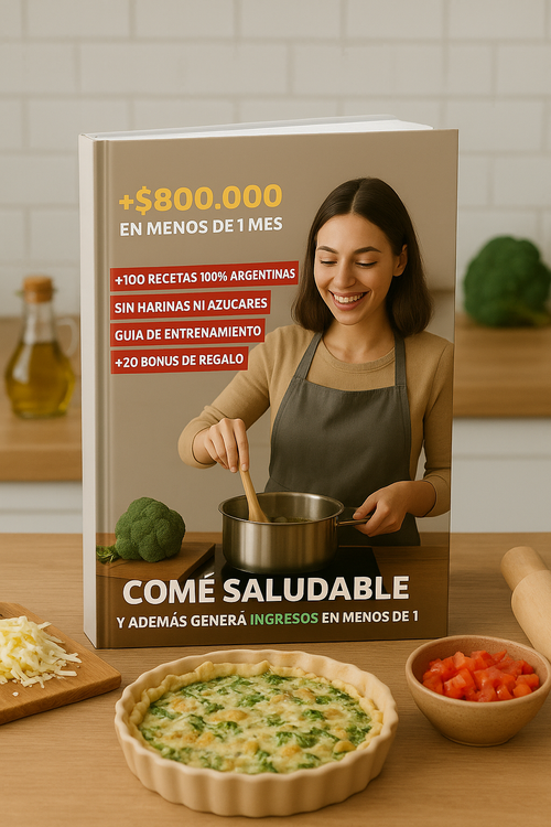 + De 100 recetas 100% Argentinas sin azúcar ni harinas refinadas