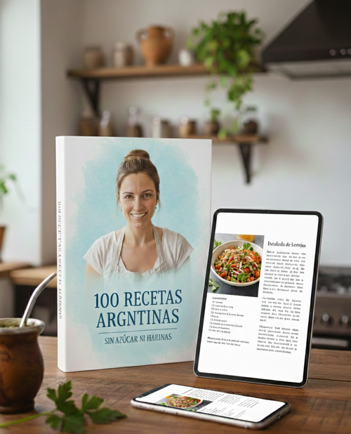 + De 100 recetas 100% Argentinas sin azúcar ni harinas refinadas